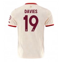 Moški Nogometni dresi Bayern Munich Alphonso Davies #19 Tretji 2024-25 Kratek Rokav